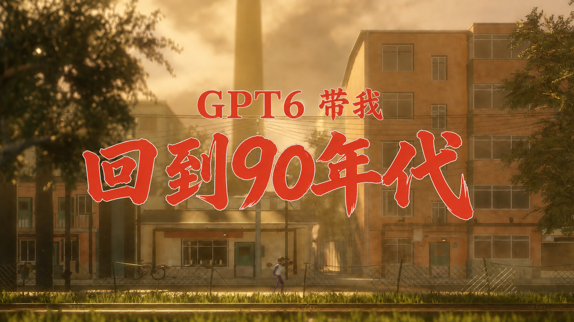 用 GPT6 重建我小时候的东北老街